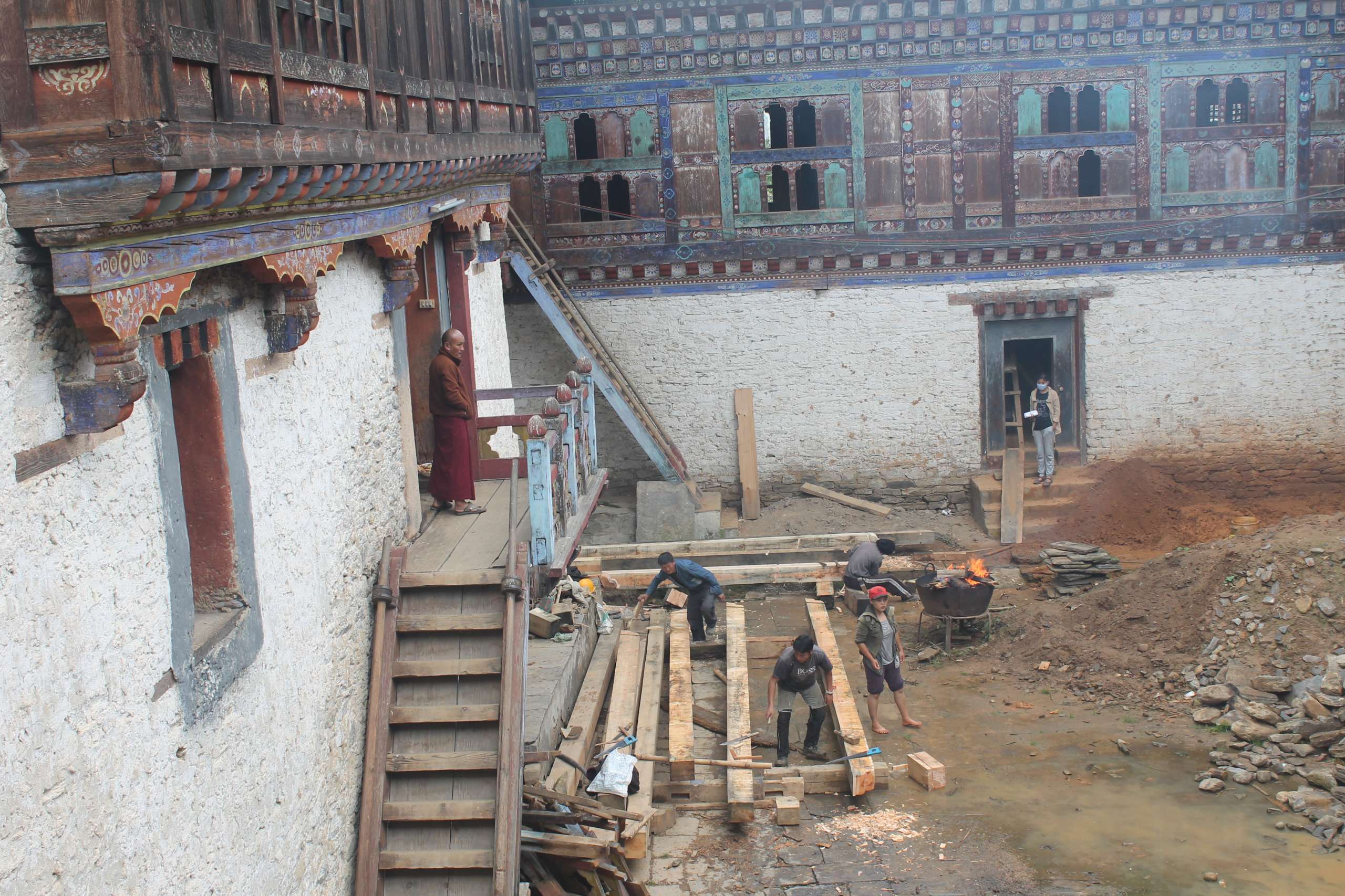before restoration